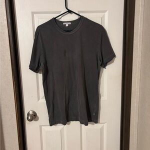James Perse Charcoal Short Sleeve Tee